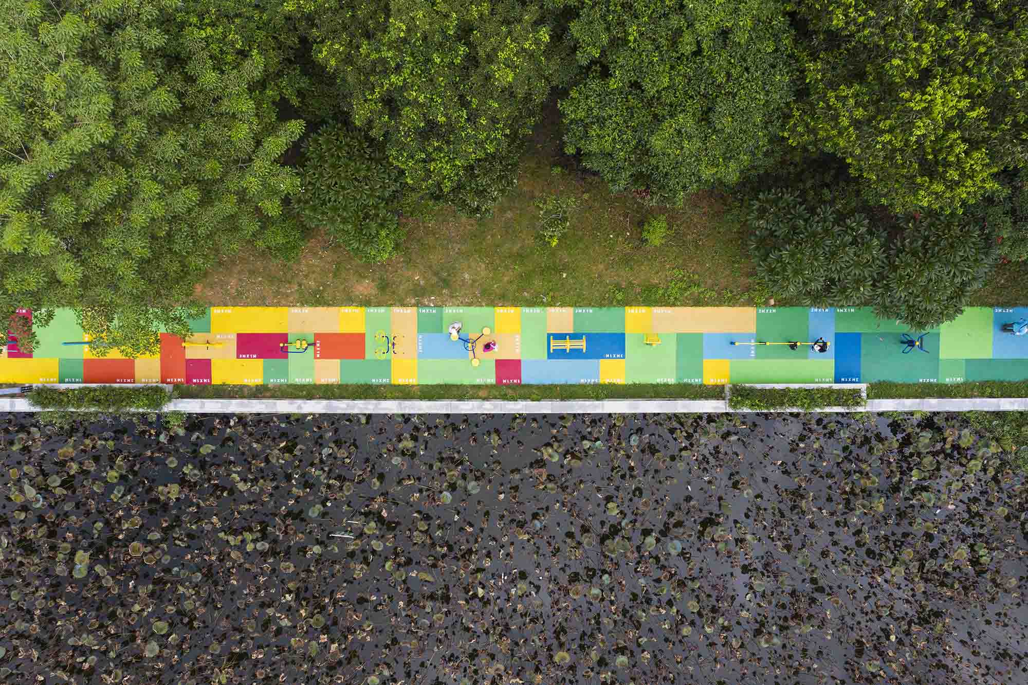 广州石一村健身步道